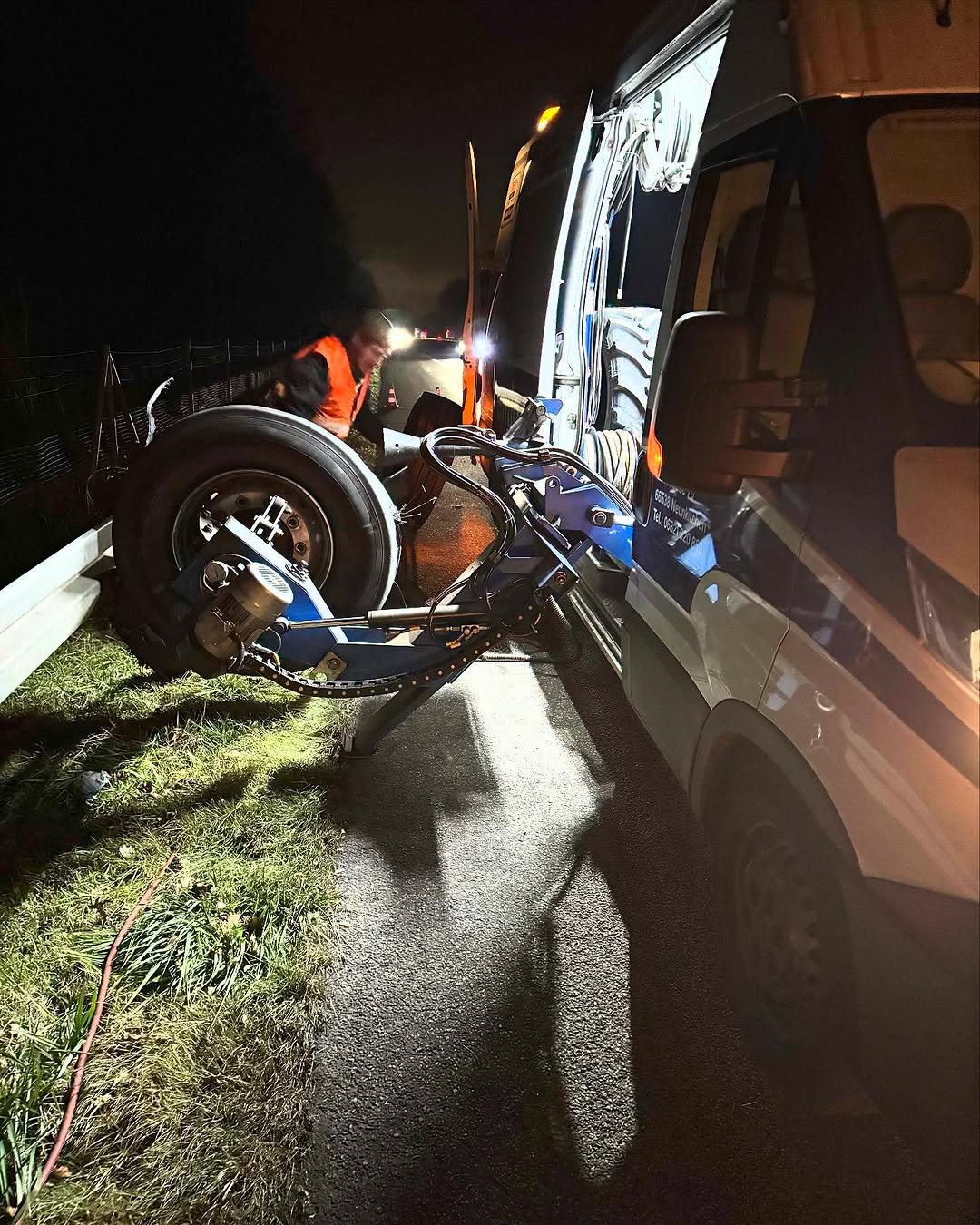 Reifenshop Neunkirchen im Einsatz vor Ort